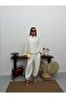 Women's Button Detailed Relaxed Fit Two-Piece Set