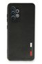 Ilkeshop New Galaxy A33 5g Case Loop Leather Silicone (200503) - Black