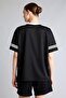 Oversize V-Neck Sportsman Short Sleeve Mesh Jersey Fabric T-Shirt H8547Ax26Sm - 5