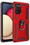 Ilkeshop New Galaxy A03S Case Sofia Ring Silicone Cover (94210) - Red