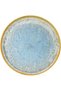 Melamine Camping Tableware Set, 16 Pieces for 4, Dishwasher Safe, Crystal Blue - 2