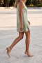 Women's Stiletto Ankle Strap Lace Embroidered Mesh Classic Heeled Shoes Limez Beige - 4