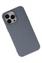 Ilkeshop New iPhone 14 Pro Case Nano Velvet Silicone (182327) - Gray - 3