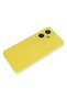 Ilkeshop New Vivo Y27 Case Nano Inside Velvet Silicone (201306) - Yellow - 4