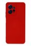 Ilkeshop New Redmi Note 12 4g Case Nano Velvet Silicone (204333) - Red
