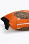 Patterned Shell Turtle Motif Fringed Throw Pillow Cover - Bohemian Cover with Black Tassels - 5