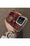 Redmi 15C 5g Compatible Silicone Edge Hard Back Anti-Fall Phone Case with Carpet Pattern - 4