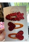 Premium Sparkling Collection - Set of 3 Luxury Glittery Figured Buckles - 2