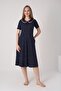 Lace Summer Modal Dress with Baby Collar - 7