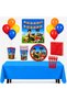 Paw Patrol Themed 94 Piece Birthday Set for 16 People, Plate, Cup, Balloon, Pennant