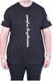 Men's Oversize Crew Neck T-Shirt Los Angeles 26155 Black - 3