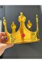 Luxurious Looking Stone King Prince Boy's Crown Mica Unbreakable Plastic Crown Party Costume Accessory Gold Gold - 3