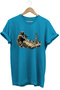 Rabbit and Target Printed Land and Shooting T-Shirt Outdoor Clothing