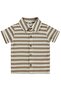 Striped 6-18 Months Shirt - Brown