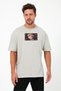 Unisex Oversize Embroidered Demon Slayer Daki Anime Design 100% Cotton T-Shirt - 3