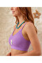 Cotton Pack of Stretch Fabric Bustier-Sports Bras with Removable Pads - 2