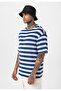 Black Striped Oversize Knitwear Sweater - 3