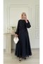 Molly Nelly Women Voile Button Detailed Lined Dress - 4