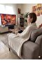 Nopenli̇ Knitted Knitted Tv Blanket 130 X 170 - 5