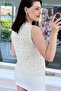 Openwork Knitwear Cardigan 6Y215 - 2