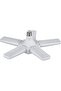 Led Folding Lamp - 5 Adjustable Leafs Ceiling Light | Ideal for Garage, Workshop, Warehouse, Shop - 6
