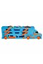 3-Story 3-Vehicle Transporter Play Set - Blue - 4