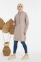Women's Daily Oversize High-Necked Hijab Sweat Tunic