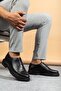 Genuine Leather, Thick Eva Sole, Men's Leather Shoes - 3