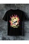 Bad Girl Female Police Officer Printed Oversize T-Shirt