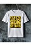 Create Your Own Sun Shine Printed Oversized T-Shirt