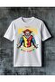 تي شيرت مطبوع عليه مهرج شرير من Happy Halloween Evil Clown مقاس كبير