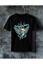 Steampunk Kanat Kadasyon Printed Oversize T-Shirt