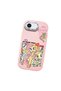 Pink Silicone Case with Shock-Absorbing Camera Protections Compatible with iPhone 16E - 3