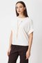 Zero Neckline Blouse with Chain Accessory - 2