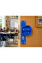 (10 Pieces) School Door Handle – Child-Proof, Safety-Resistant Plastic Door Handle for Nursery, Kindergarten, and Classroom Doors - Blue - 6