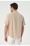 Apaş collar pocket detailed men's shirt - 3