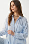 Women's Oversize Long Sleeve Shirt 100% Cotton - 3