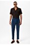 Apaş collar knitted patterned men's shirt - 3