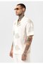 Embroidery Detailed Oversize Linen Shirt - 4