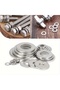 180pcs 180pcs Stainless Steel Washer Set, M2-M10 Size, Easy to Install, Durable Material, Ideal for - 4