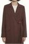 Blazer Collar Accessory Detailed Suit Brown Suit 1952 - 2