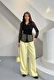 Black Body Detailed Transparent Striped Blouse - 3