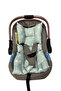 100% Cotton Double Layer Muslin Bead Silicone Filled Baby Stroller Cushion and Car Seat Cushion - 5
