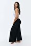 Flared jersey trousers - 3