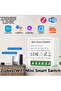 مفتاح ذكي ZIGBEE 16A للمنزل الذكي يعمل بالواي فاي أو ZigbeeMini، قاطع تيار 16A/20A مع مؤقت وتحكم عن بعد عبر التطبيق والصوت