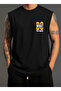 Men's Zero Sleeve Mix Printed T-Shirt