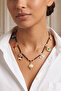 Ip Cat Pearl Evil Eye Charm Figure Pendant