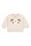 Long Sleeve Plush Teddy Bear Girl Baby Top - 3