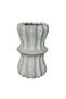Cream Nordic Style Gray Color Bohemian Ceramic 15x13 cm Cube Vase Trend for Table Shelf Office Hotel Home Decor