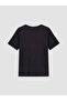 Black V-Neck Blouse with Embroidery Detail - 3
